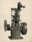 Factory photo of a Woodward hydraulic gateshaft governor type VR control  Ca  1915
